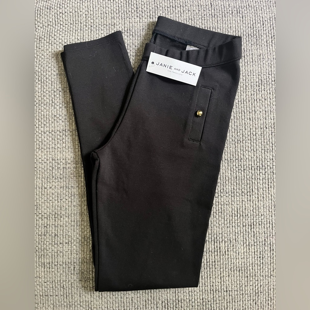 Janie and Jack black pants